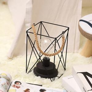 심플 북유럽풍 바 카페 장식 LED등 사각초롱