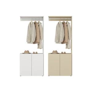 스테이 드레스룸 82cm 연결형_하부수납형 2colors