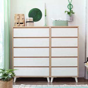 로라 LPM 600/ 800 하이 5단 수납 서랍장 2size