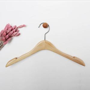 옷가게 고급 여성 원목 옷걸이 자켓용 5개 나무 커피