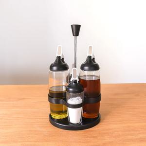 원터치 그레이 양념병&오일병 4P세트