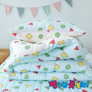 먼지없는 알러지케어 짱구 양면이불 세트 (SS/Q) 2colors