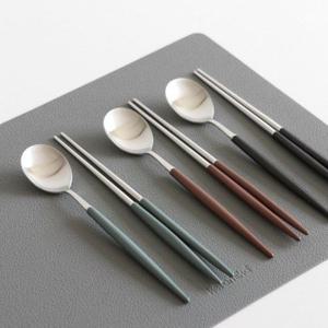 에펠 샤틴 수저 젓가락 5colors