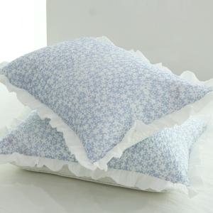 시어서커 눈꽃프릴 누빔 여름베개커버 (40x60/ 50x70) 3colors