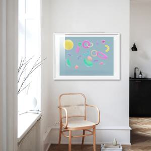 1+1 감성 3D 일러스트 포스터 27종 - 16.감성 3D 일러스트016