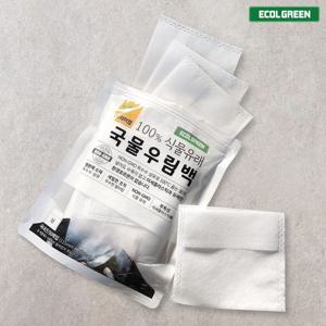 국내생산 NO미세플라스틱 식물유래 생분해 국물우림백 다시백 3size