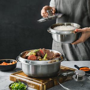 통3중 인덕션 스테인레스 가마솥 20cm