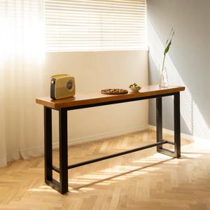 [쿠폰] 우드슬랩 스타벅스 통원목 아일랜드바 테이블(8~10인용 2400size)