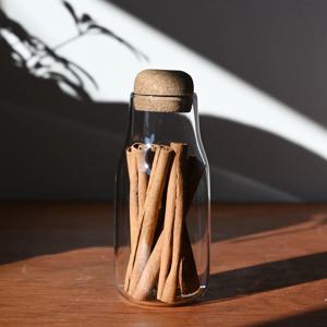 코르크 내열유리 보관병 보틀 350ml