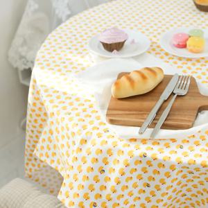 아기오리 면 식탁보 테이블보 덮개 3size