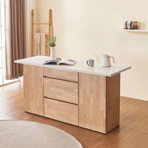 나나 주방수납장 아일랜드식탁 홈바 조리대 1600