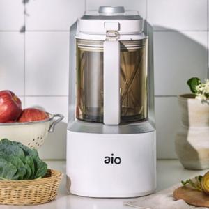 아이오 통째로 진공블렌더 대용량 믹서기 (블랙/화이트)