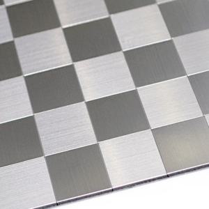 점착식 알미늄 메탈타일 바둑사각50mm (HMT99301)