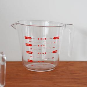 전자레인지 열탕소독 가능 계량컵 500ml