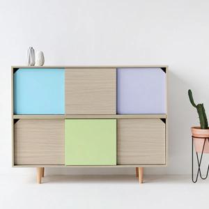 FAILY 캐비넷 멀티컬러 KS1030STB