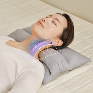수니홈 경추 바른 베개 일자목 목디스크 메밀 바이오폼