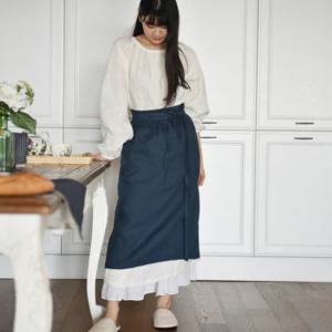 다이앤 린넨 허리앞치마 6colors