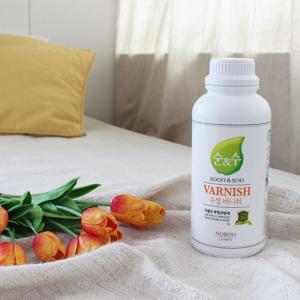 노루페인트 순앤수 수성 바니쉬 1L (무광/반광/유광)