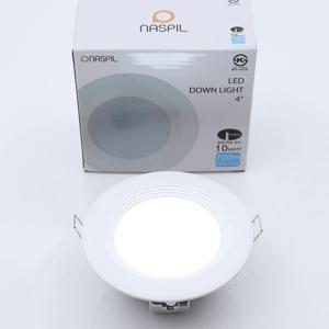 LED 10W 4인치 다운라이트 나스필 매입등