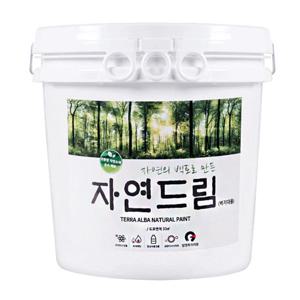 바르는 친환경벽지 백토페인트 자연드림 1kg~20kg