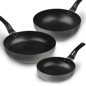 하드앤롱 경질 아노다이징 프라이팬 20cm + 28cm + 궁중팬 28cm