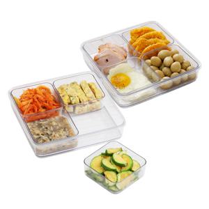 스카이락 점보1호(인케이스4칸) 1+1 1700ml 도시락통