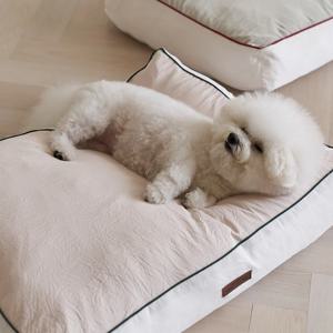 뜯김없는 알러지케어 강아지방석 고양이 애견방석 쿠션 커버 4colors