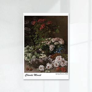 클로드모네 no81 명화 인테리어 패브릭포스터