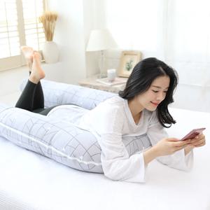 타일 세미마이크로 U자형 임산부 바디필로우 안고자는베개