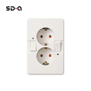 리젠 스위치부착형 콘센트 2구