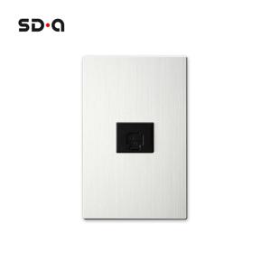 신동아ES 네오티마(플래티마) 전화기용 모듈러잭 8P 1구(실버)