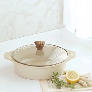 국내생산 루나 세라믹 인덕션 전골냄비 24cm