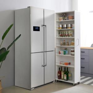 냉장고 틈새 슬라이딩 수납장 240 (2colors)