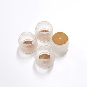 실리콘 의자 다리 커버 4P(T007) 소음 방지 발캡 발커버