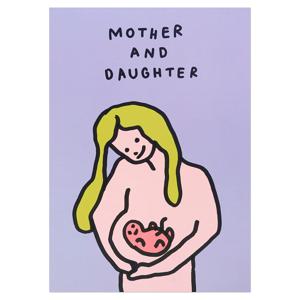 A3 포스터 엄마와 딸 (책표지)