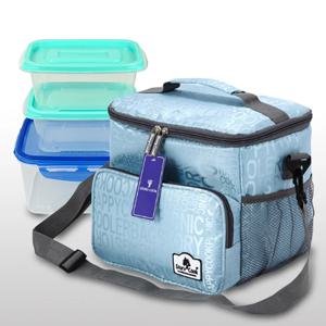 쿨러백 3종세트 보온보냉가방/밀폐용기 아이스팩 포함