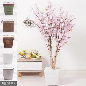 벚꽃 조화나무 인조나무 화분 set 쌍대 170cm 2colors 조경 장식