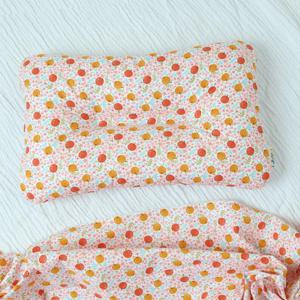 토들러 순면매쉬베개 오렌