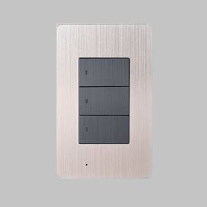 프리미엄 AI 조명스위치 3구