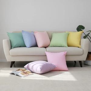 마카롱 파스텔 옥스포드 쿠션커버 7colors 3size