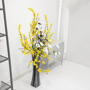 대형 개나리 목화 조화 화병 A set 135cm (DIY) 인테리어 봄 꽃 로비