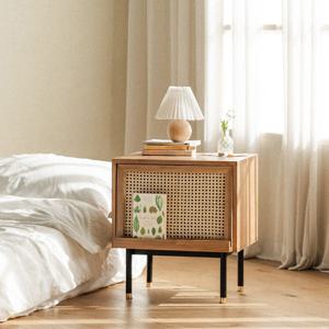 비스트로 라탄 원목 매거진랙 침대 협탁 수납장 LP 거실장 소파 사이드테이블