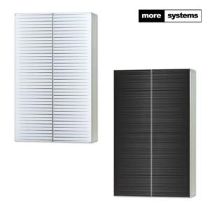 PS 재질 스마트 700 욕실수납장 내부 유리선반 욕실장