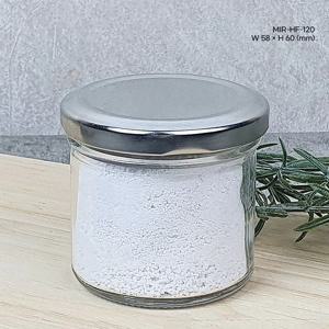 유리병 미르 미니하프 120ml 수입양념병 잼병 소분저장 미니병 밀폐용기