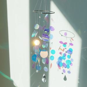홀로그램 모빌 썬캐쳐 만들기 DIY