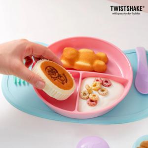 흡착식판 미니+그릇 3종(호환볼+플레이트+3칸플레이트)