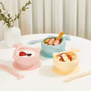 유아 흡착 식판 고래 흡착볼