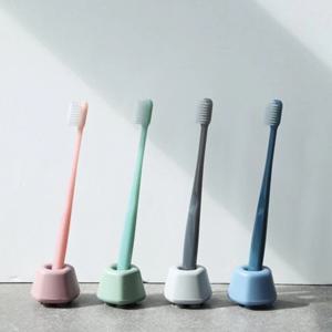 실리콘 다용도 칫솔꽂이 2p 세트