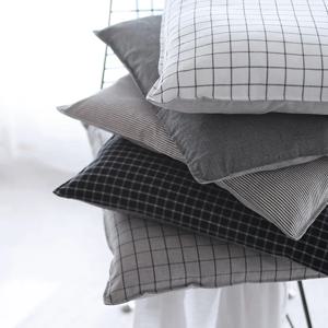 모던체크 방석(솜포함) 2size 5colors