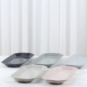 애덜리 팔각긴접시 생선접시 5colors